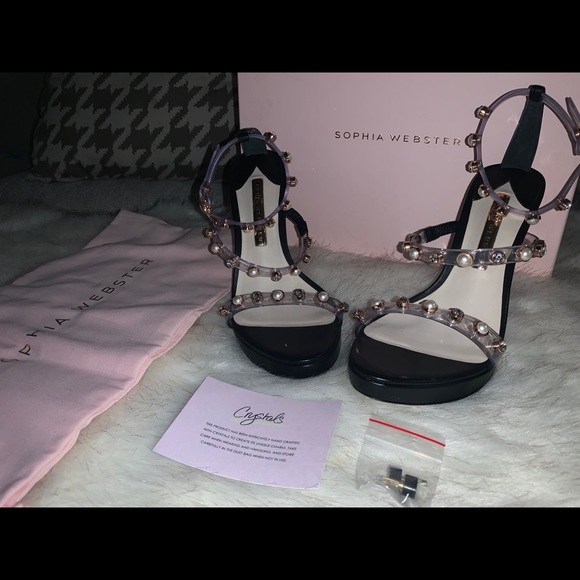 Sophia Webster Rosalind Strappy Heeled Sandals - Picture 8 of 11